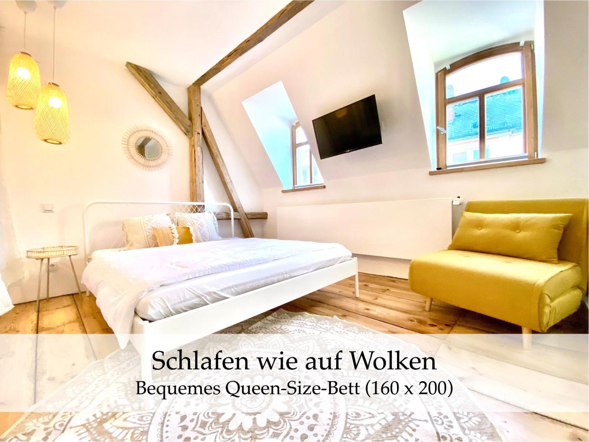 Zentrale 1-Zimmer-Ferienwohnung Mit Digitalem Check In Хоф Екстериор снимка